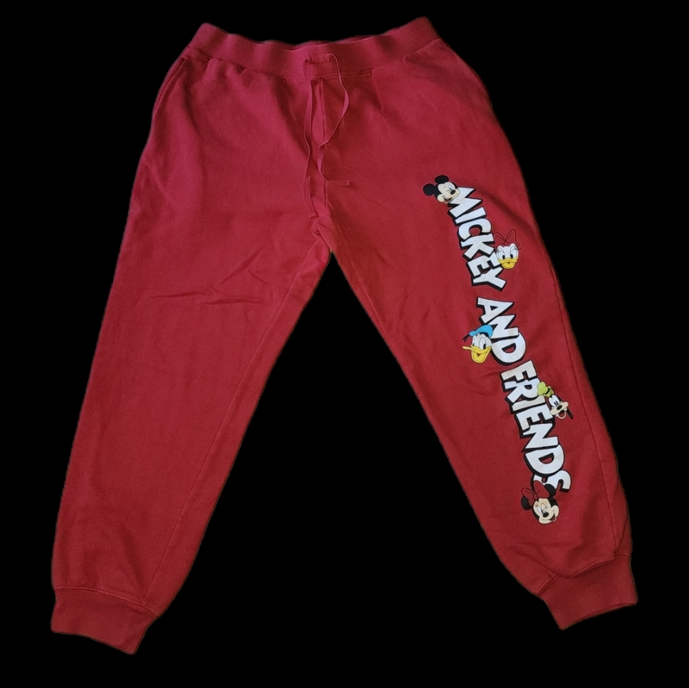 Disney Mickey and Friends Sweatpants size Large Juniors